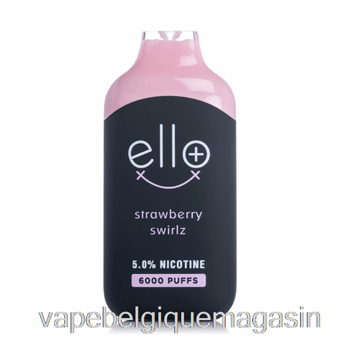 Vape Shop Bruxelles Blvk Ello Plus 6000 Tourbillon De Fraise Jetable